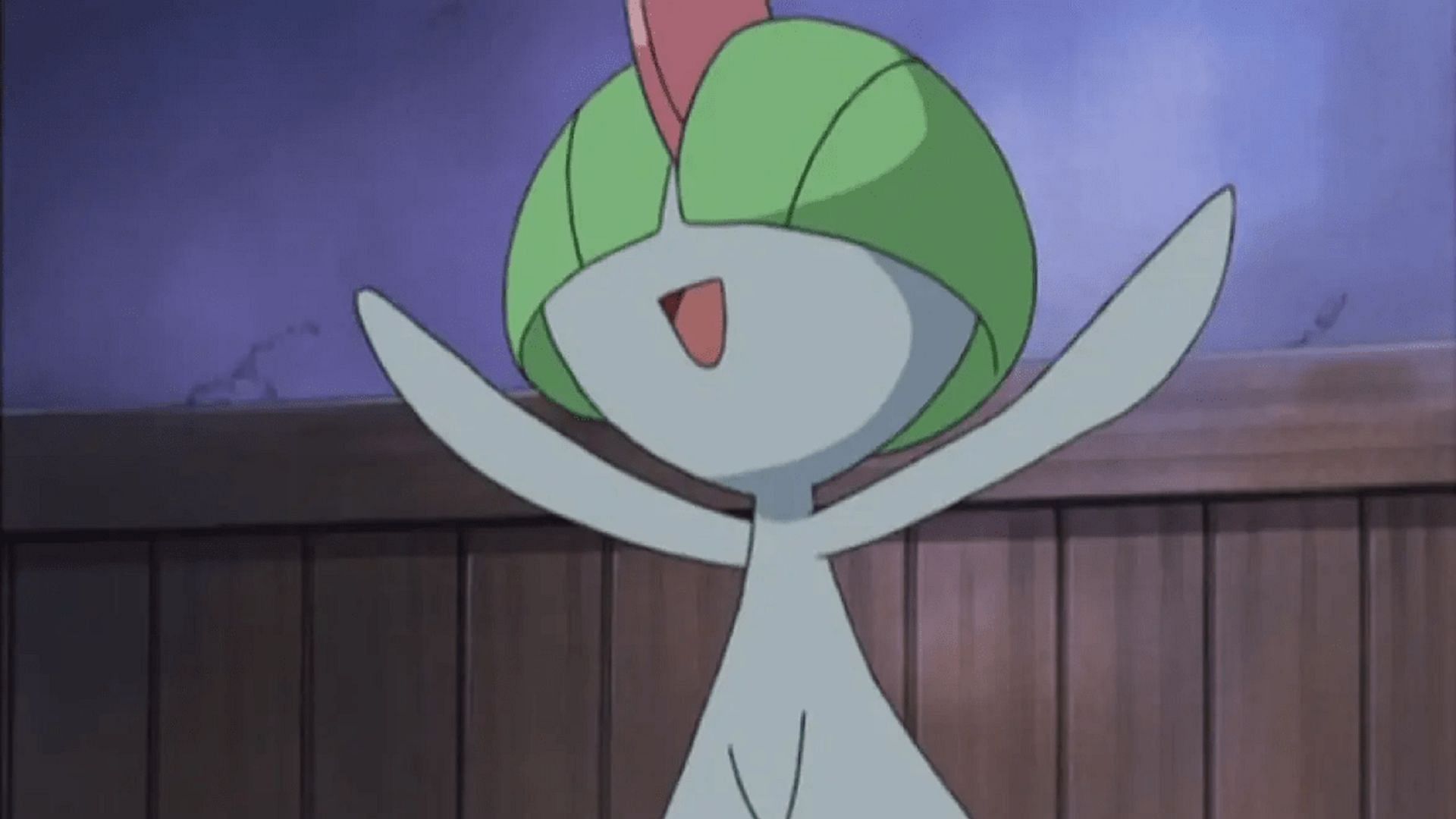 Ralts in the anime (Image via The Pokemon Company)