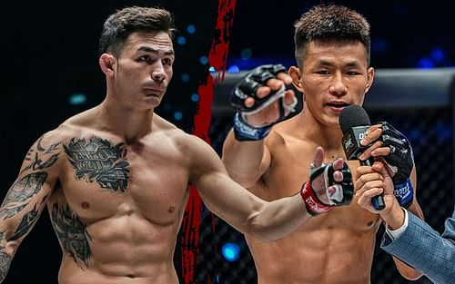 Thanh Le (left) and Tang Kai (right). [Photos ONE Championship]