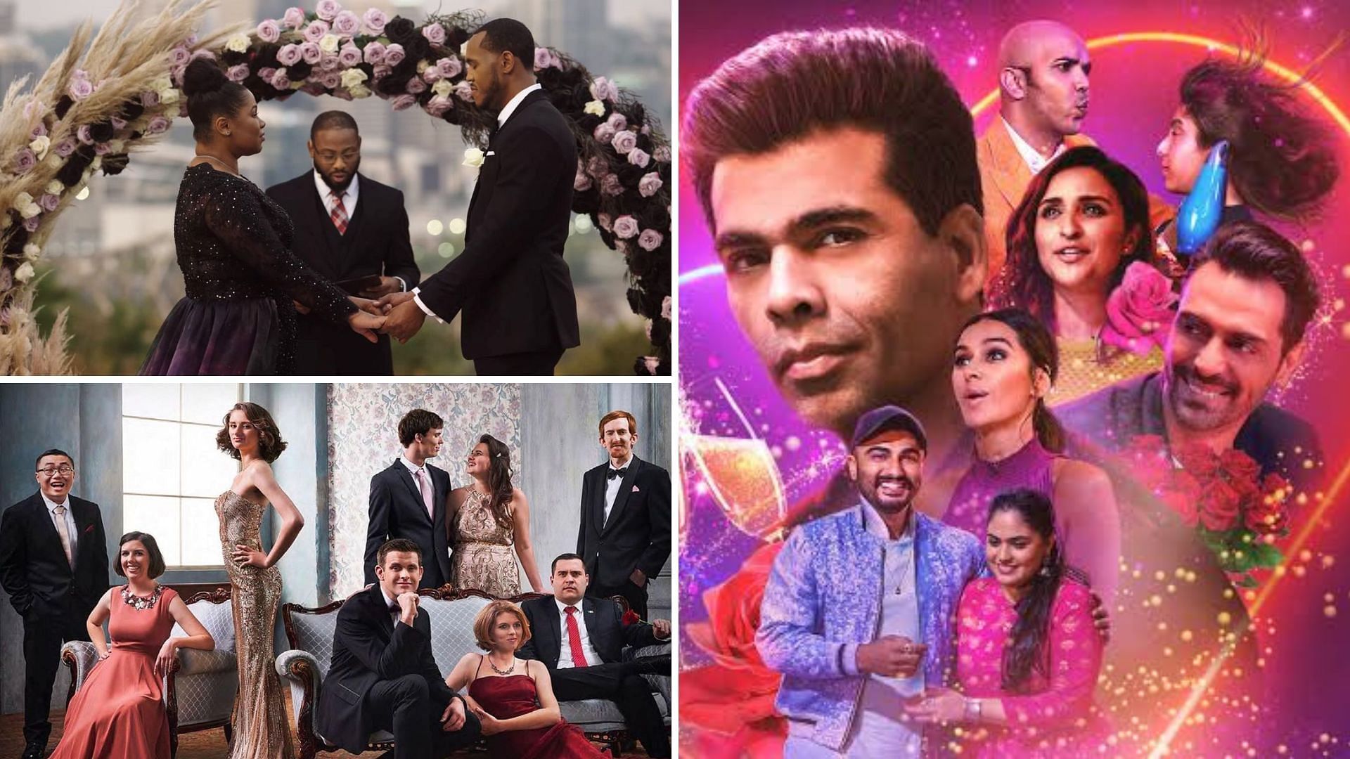 Reality shows like Indian Matchmaking on Netflix (Images via Netflix and IMDb)