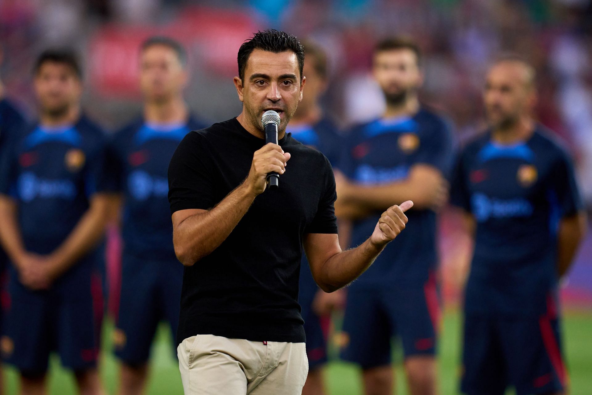 Xavi is said to be keen on signing Bernardo Silva from Manchester City this summer.