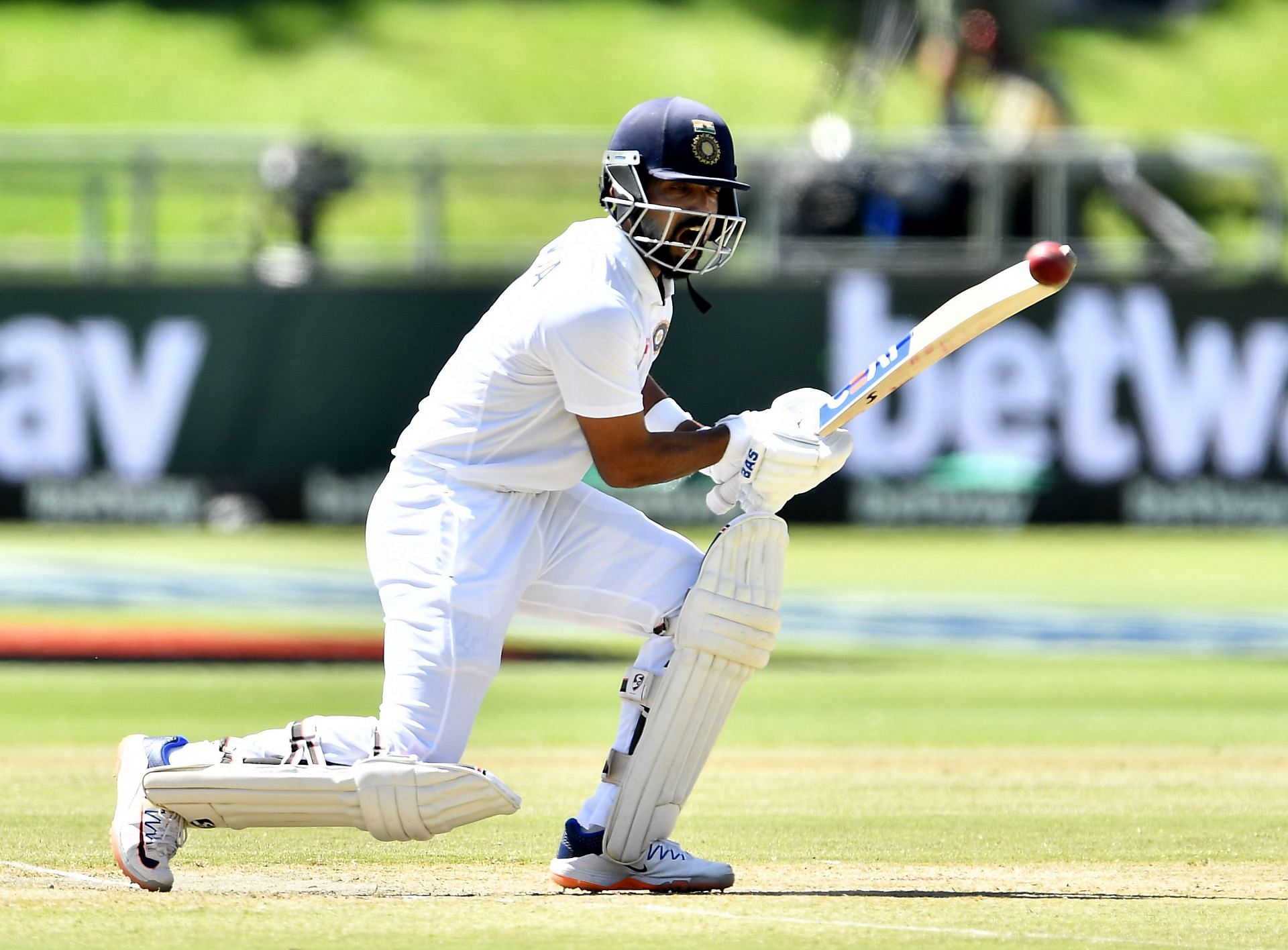 Ajinkya Rahane during the Test series in South Africa. Pic: Getty Images