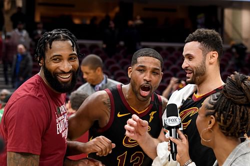 Tristan Thompson's personal life became public when he began dating Khloe Kardashian (Image via Getty Images)