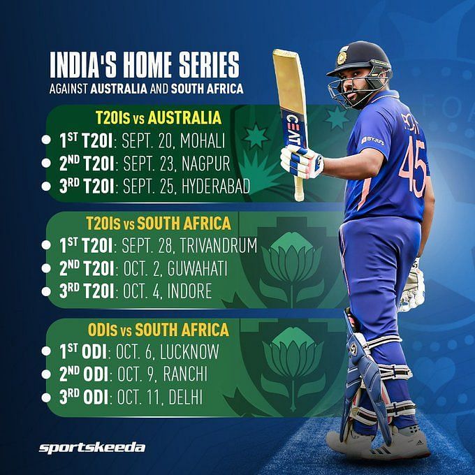 India's cricket matches before T20 World Cup 2022 Full