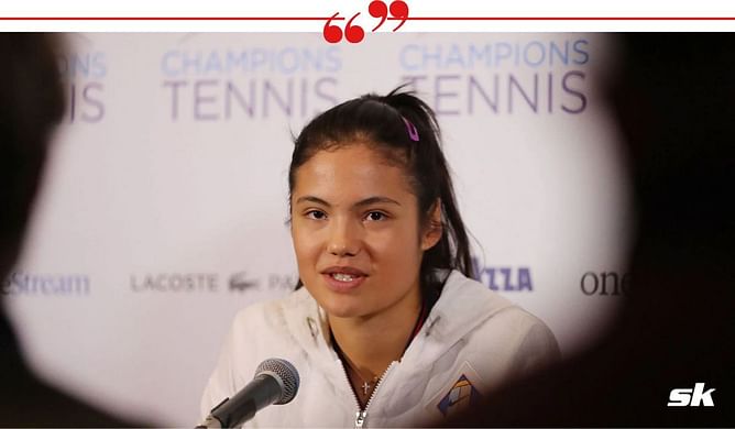"If I lose 2,000 points so be it, I’ll start again from the bottom" - Emma Raducanu ahead of the US Open