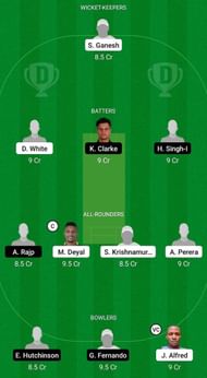 BAZ vs SOL Fantasy Suggestion Team 2