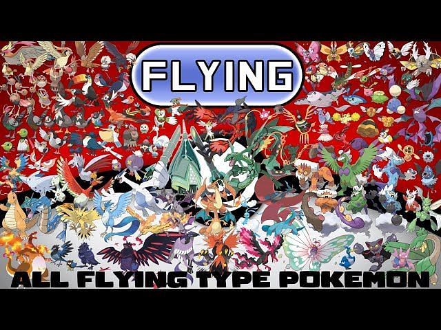 flying type pokemon