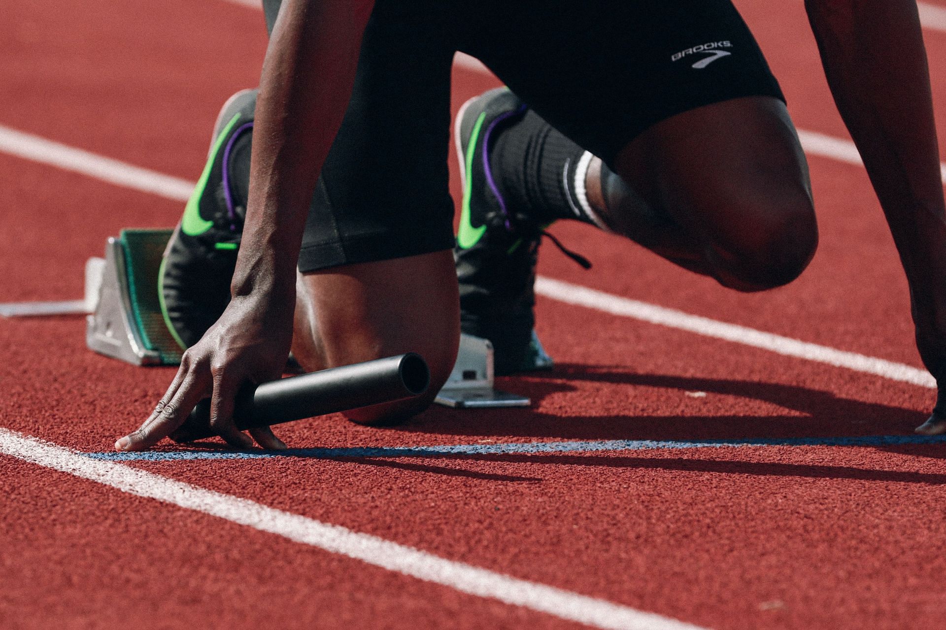 Try exercises if you&#039;re trying to become a better sprinter. (image via Unsplash/ Braden Collum)