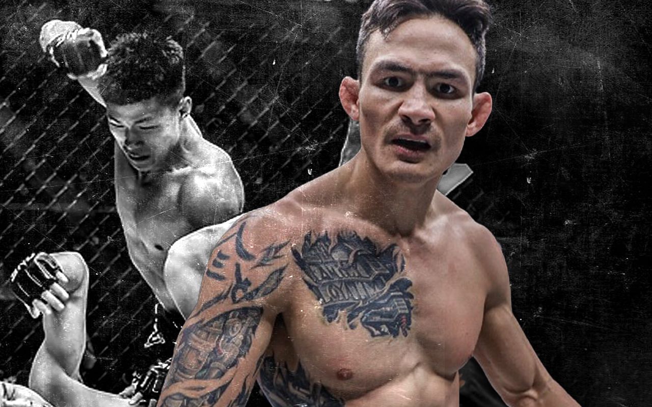 ONE featherweight King Thanh Le dares Tang Kai to shoot for a takedown [Credit: ONE Championship]