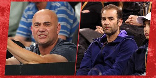 Andre Agassi and Pete Sampras held the World No.1 ranking in the 1990s