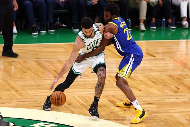 “It didn’t matter who they put me on, whether it was Ja, Luka” - Andrew Wiggins says he wanted to put his stamp defensively, says with Steph Curry the Warriors had a lot going on offensively