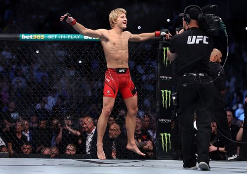 UFC lightweight Paddy Pimblett at UFC Fight Night: Blaydes vs. Aspinall [Image courtesy of Getty]