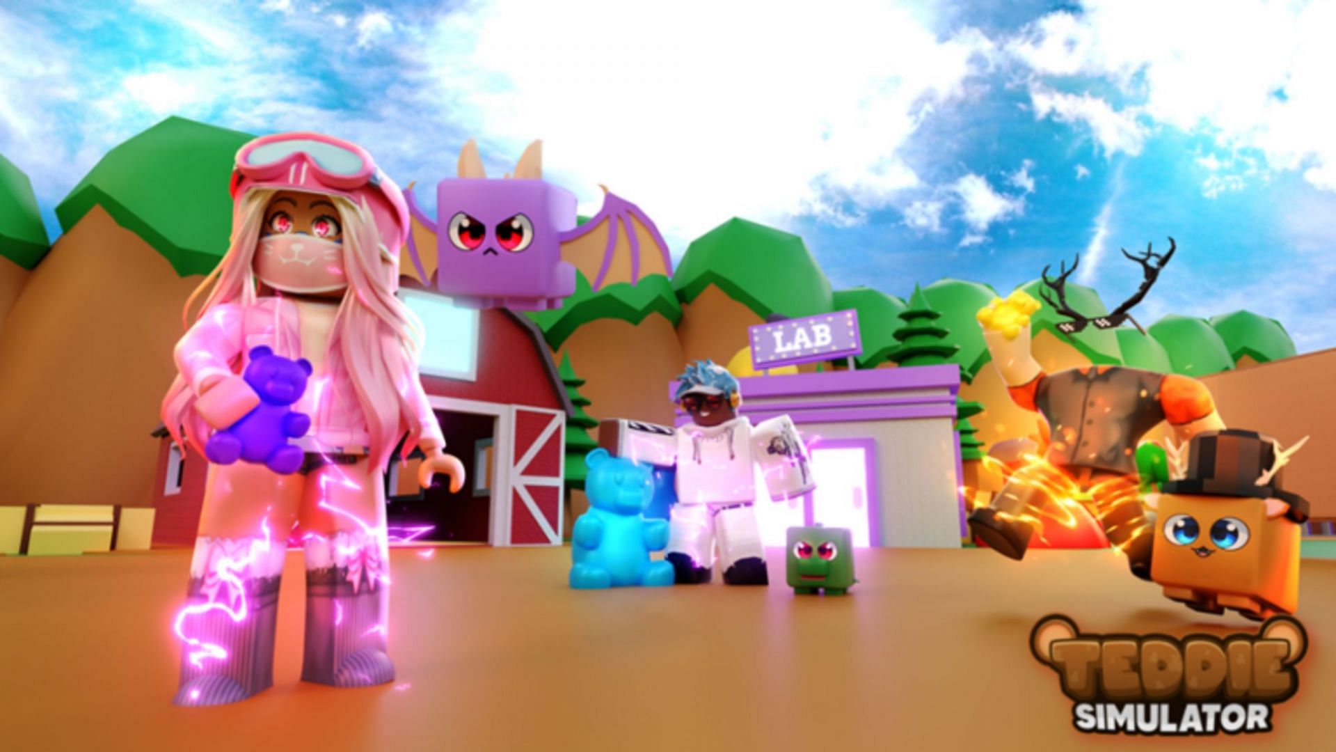 Game for players who love teddies (Image via Roblox)