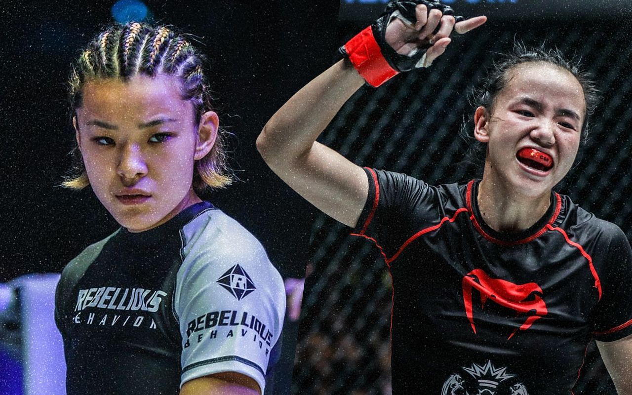 [Photo Credit: ONE Championship] Itsuki Hirata, Lin Heqin