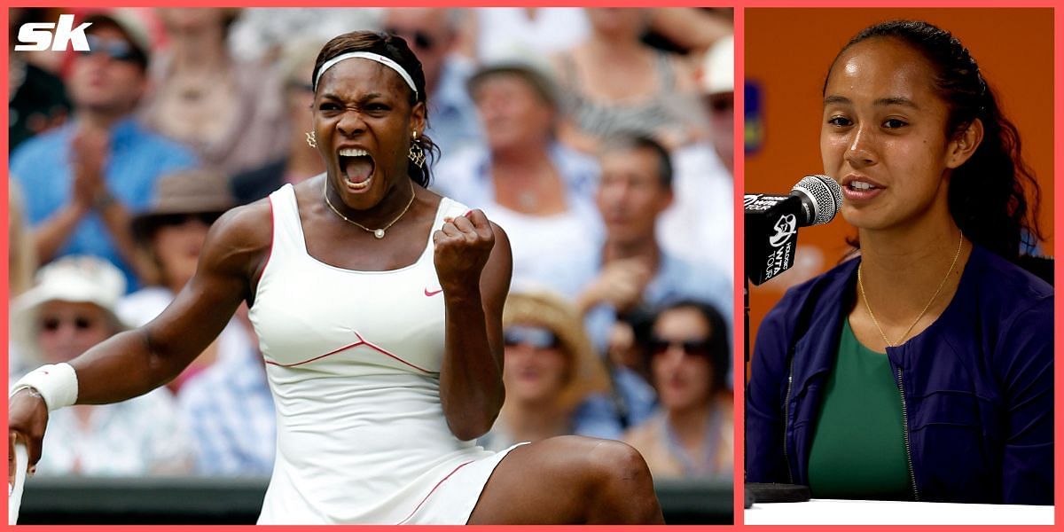 Leylah Fernandes has praised Serena Williams for her influence on her career.