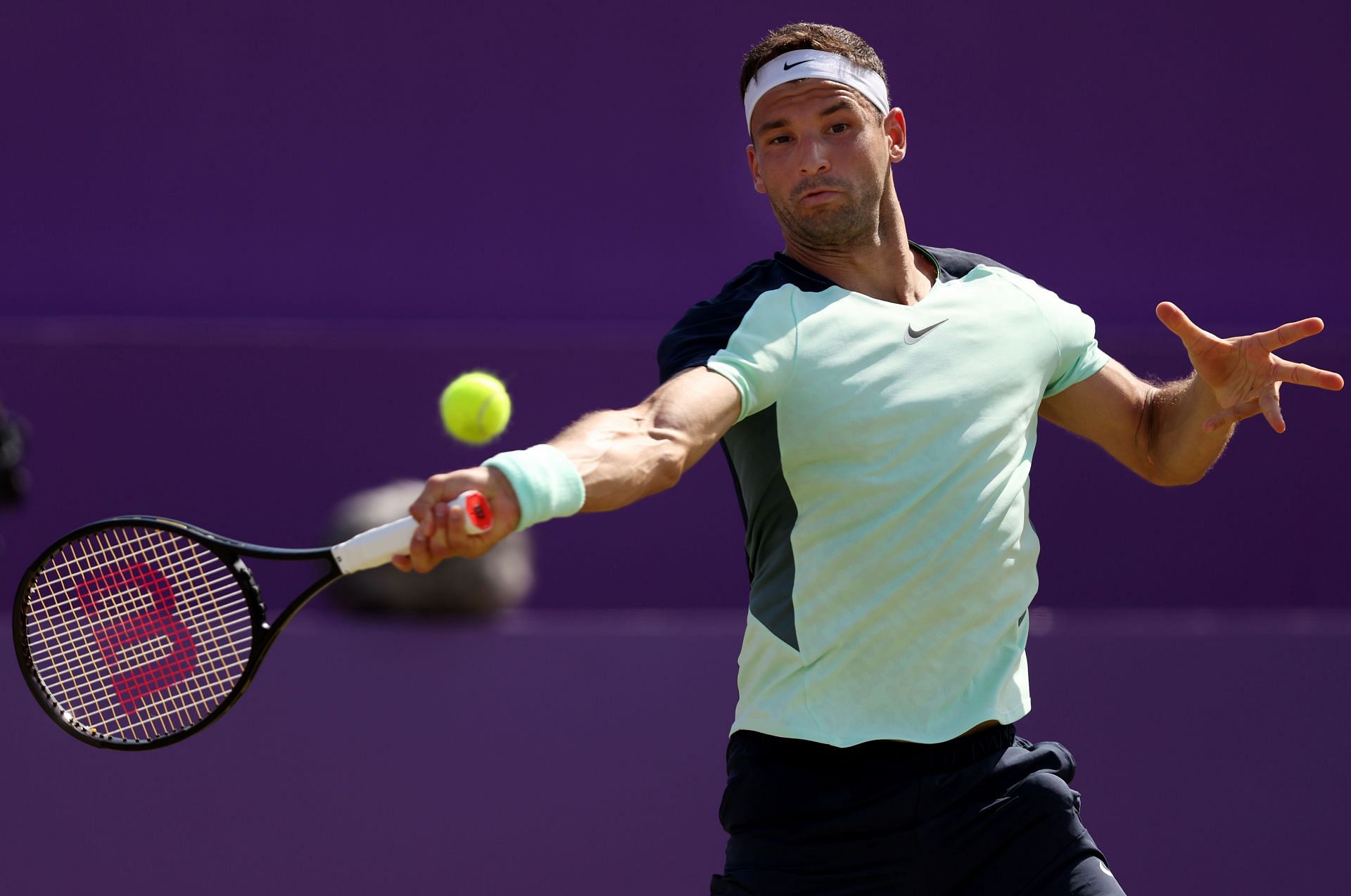 Grigor Dimitrov at the cinch Championships