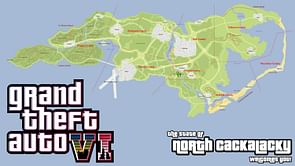 GTA 6 fan makes concept map based on North Carolina