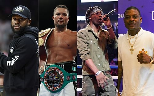 Floyd Mayweather, Joe Joyce, Friyie, and Don Moore (Image credits Getty Images)