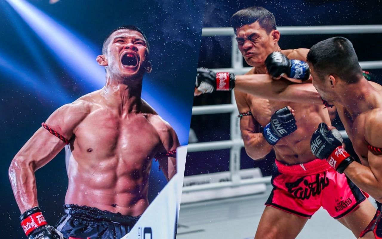 [Photo Credit: ONE Championship] Nong-O Gaiyanghadao, Saemapetch Fairtex