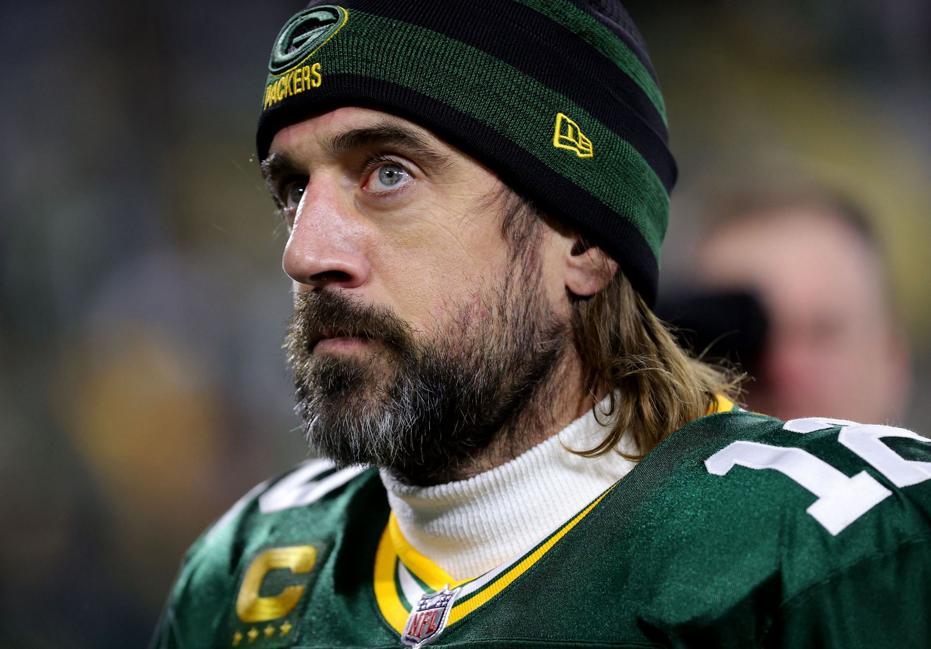 Aaron Rodgers is having some difficulties working with his new receivers
