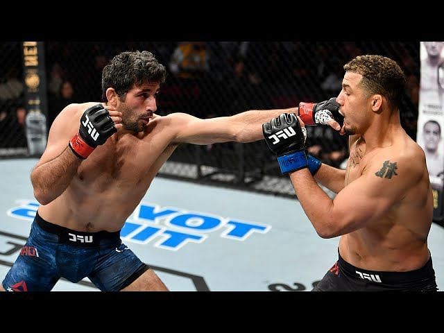 Who was the first fighter to beat Beneil Dariush in the UFC?