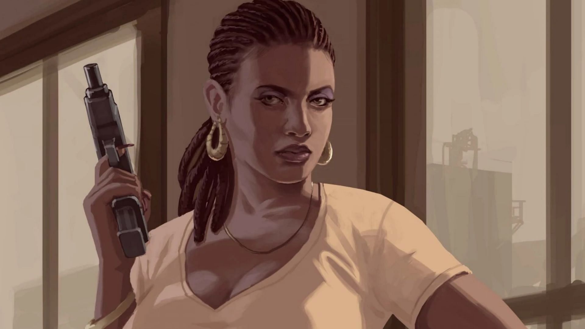 Elizabeta Torres is a strong female character, something lacking in most games in the series (Image via Rockstar Games)