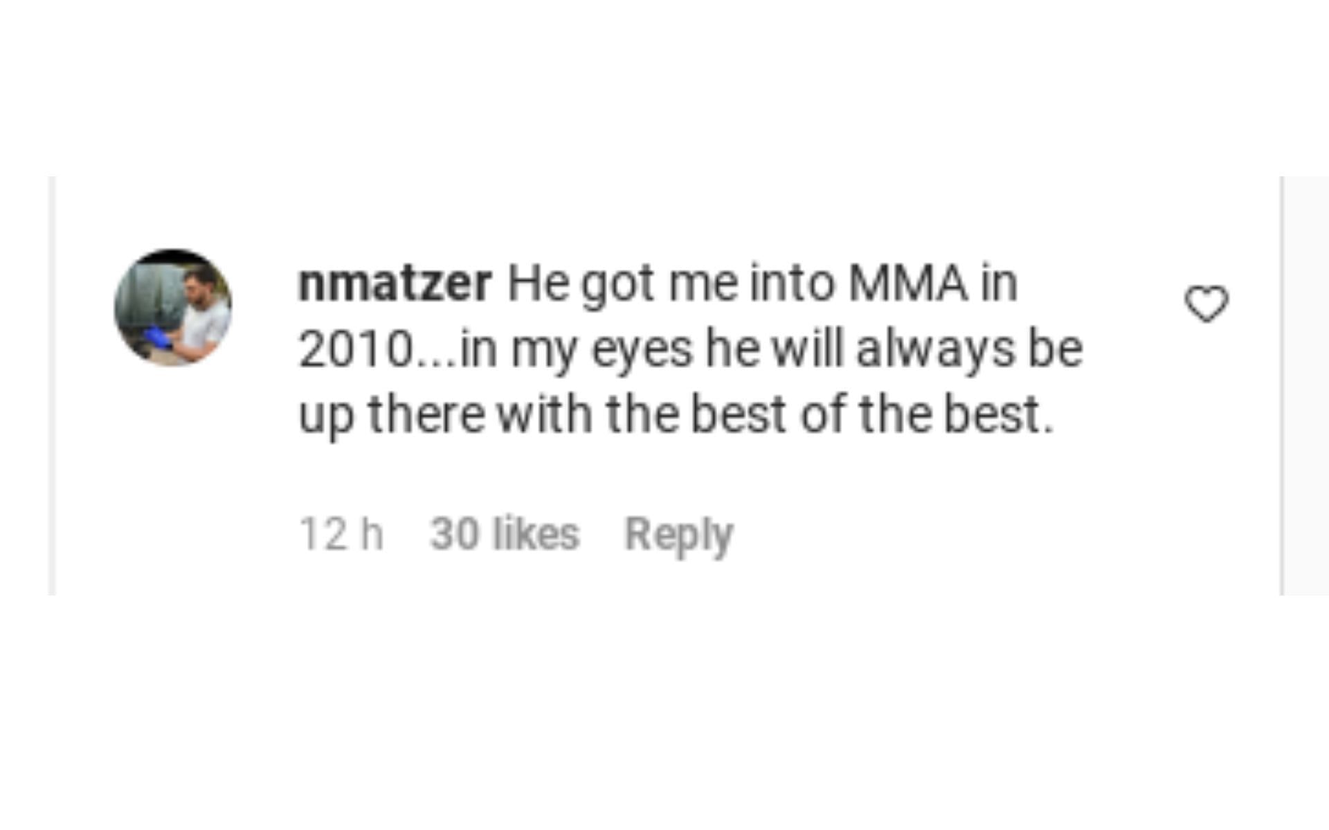 A user letting Diaz know he&#039;s a huge fan