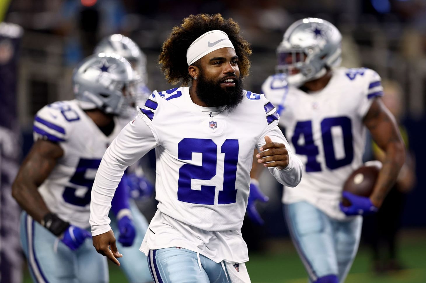 Which NFL team has most of the top 100 players?
