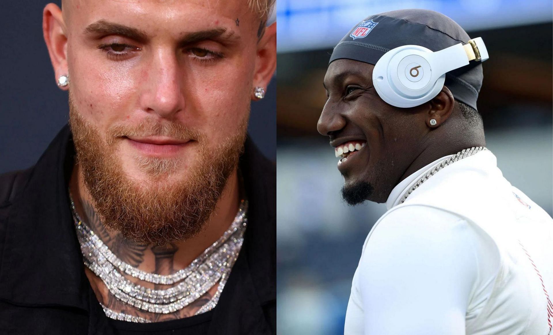 Deebo Samuel gets caught red-handed by Jake Paul for slipping into his GF