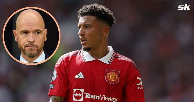 “He is assuring us that some things are not allowed” – Jadon Sancho reveals punishment implemented by Ten Hag for Manchester United forwards during training