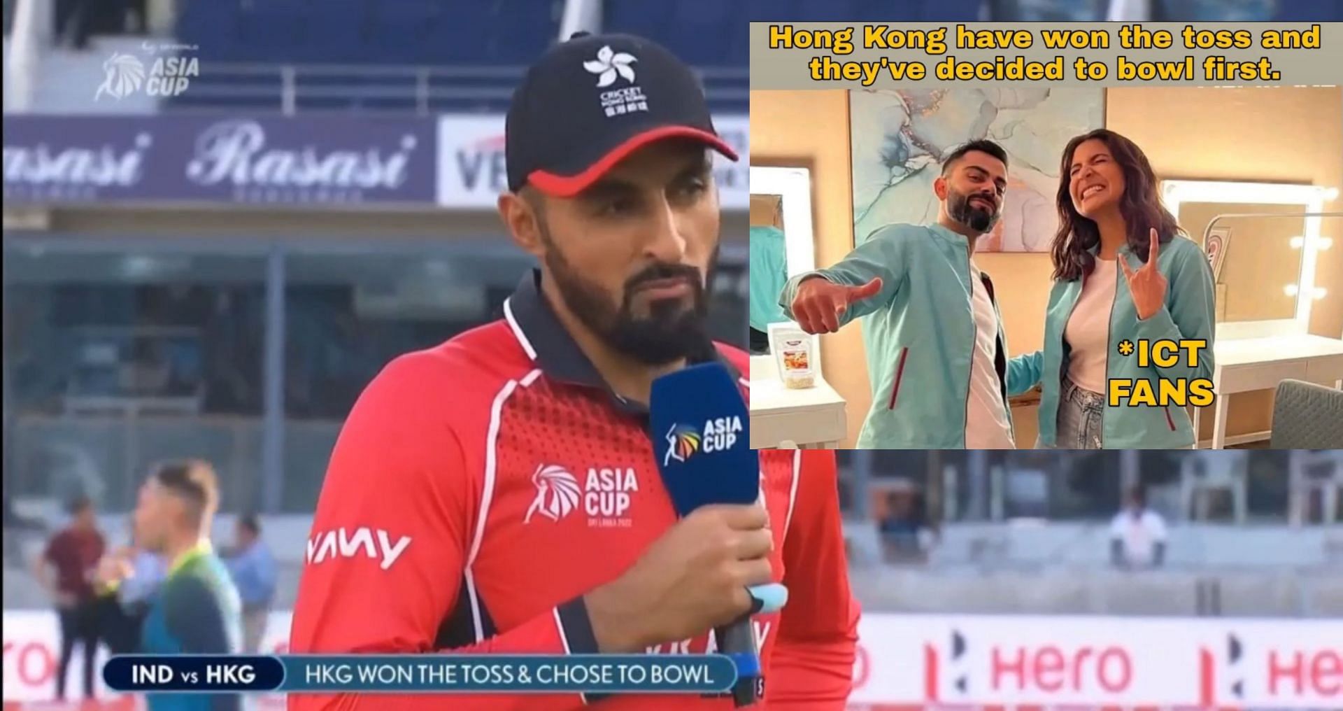Fans react after toss in fourth match of Asia Cup 2022