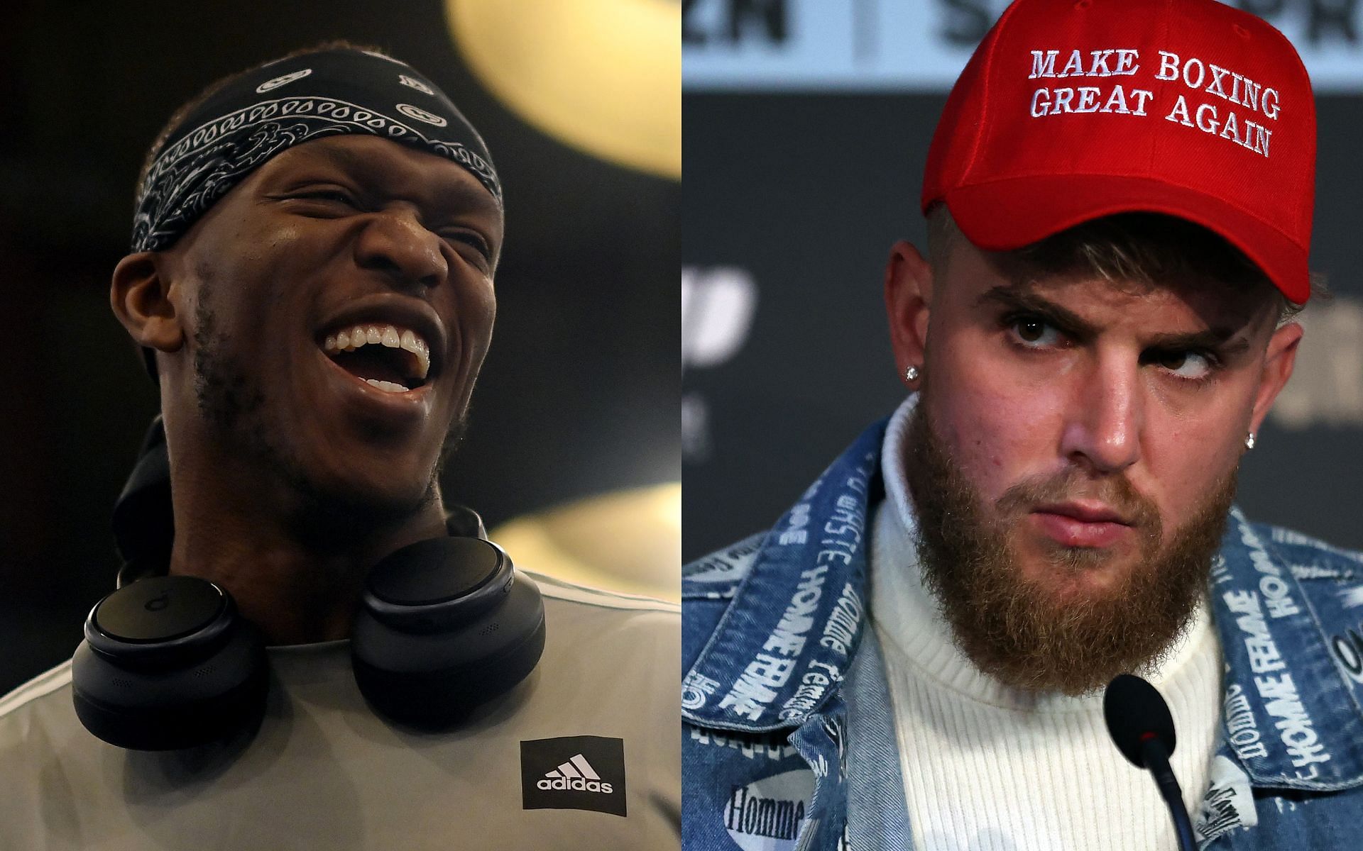 KSI (left), Jake Paul (right) [Images courtesy of Getty]