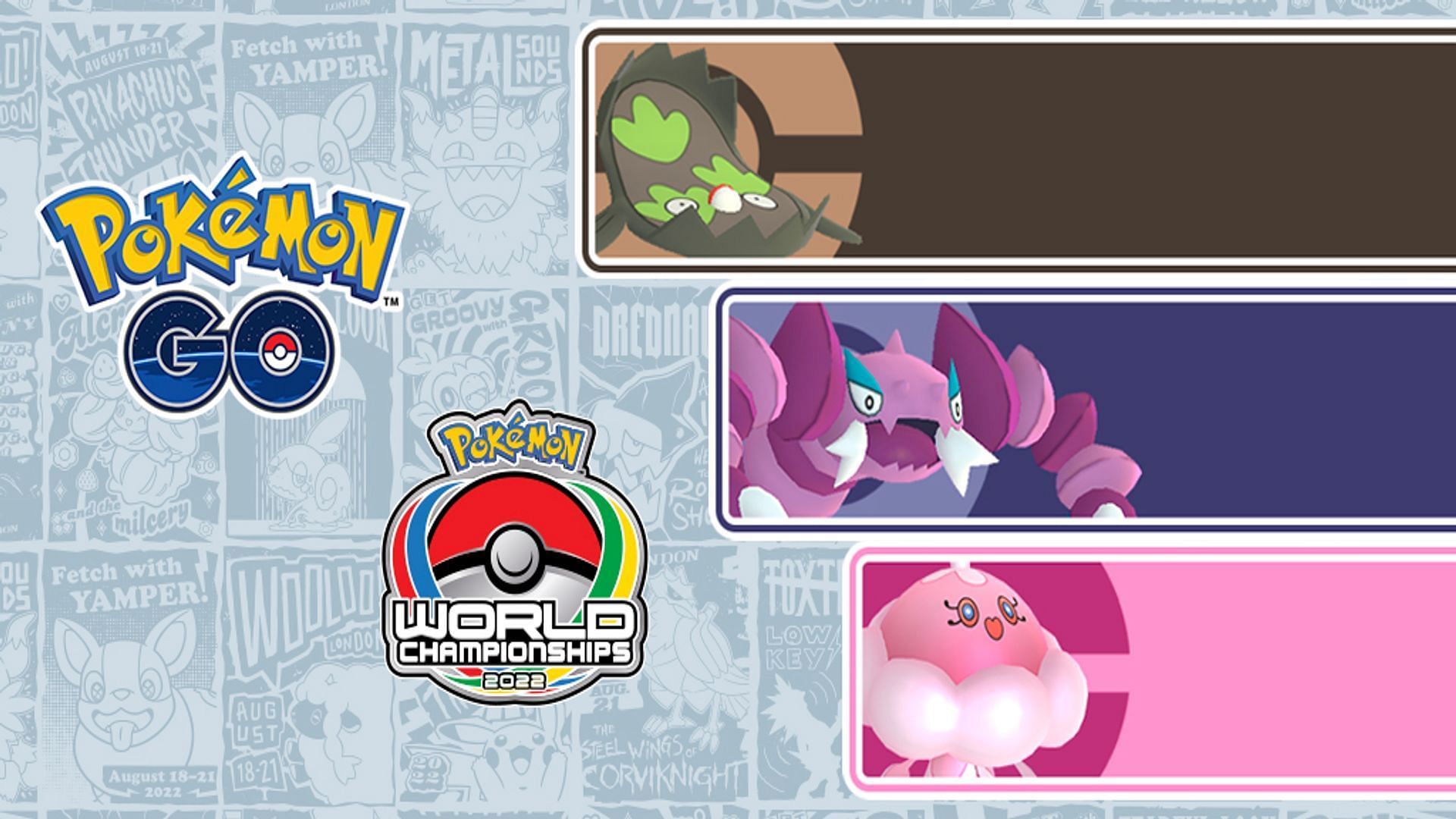 Official artwork for the Pokemon World Championships (Image via Niantic)