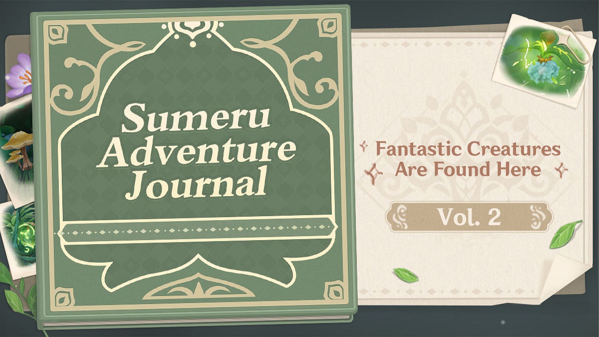 Sumeru Adventure Journal Volume 2 (Image via HoYoverse)
