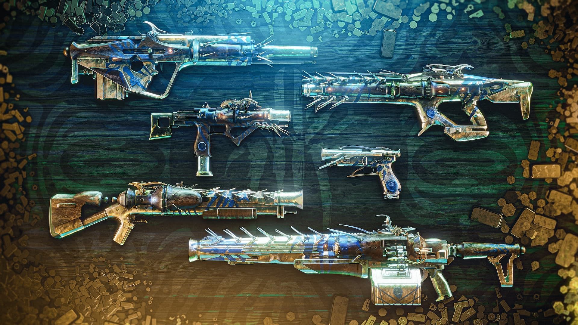 A host of new weapons were added to the game in the Season of Plunder (Image via Bungie)