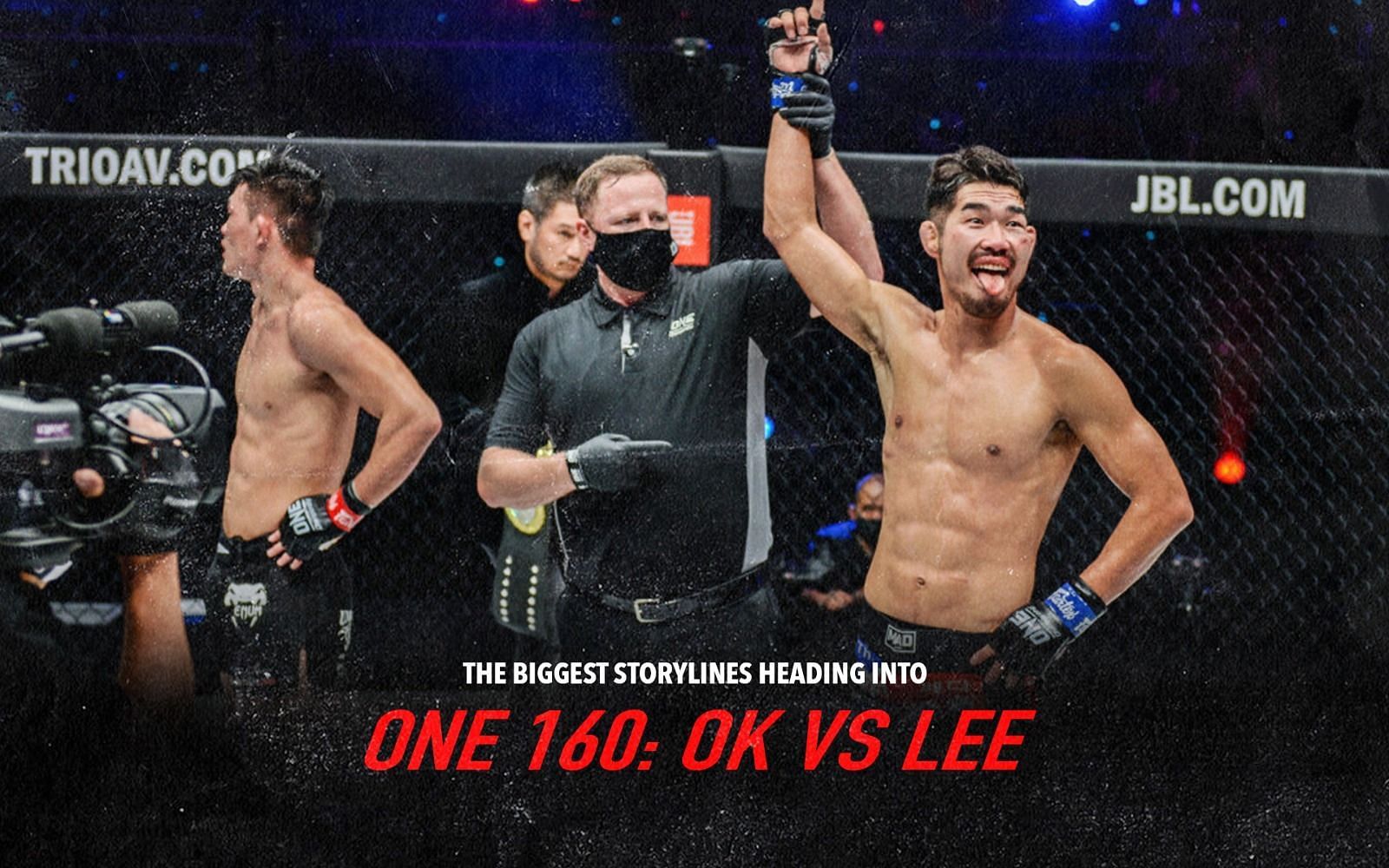 Christian Lee (left) and Ok Rae Yoon (right). [Photo ONE Championship]