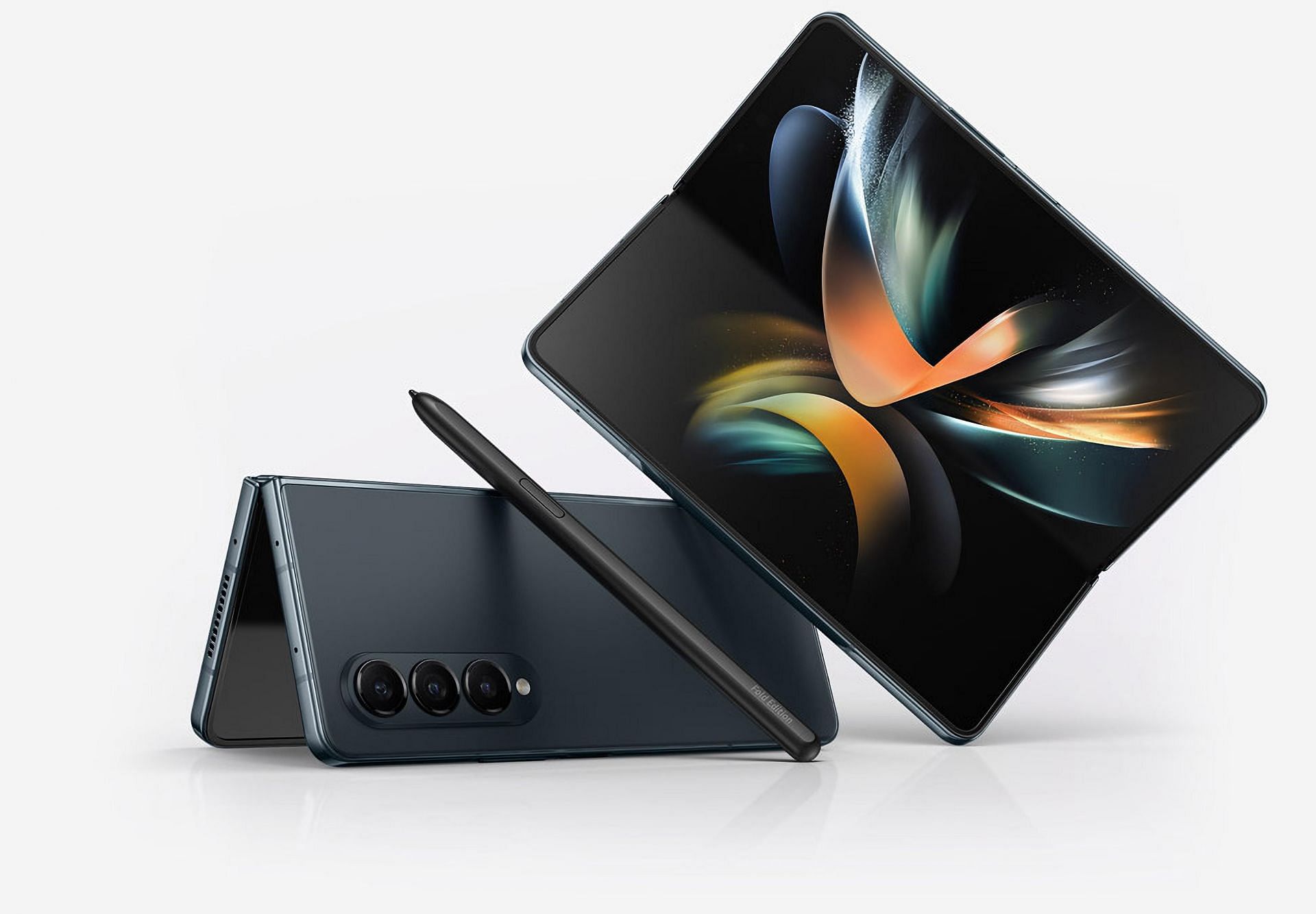 The recently launched Samsung Galaxy Z Fold 4 (Image via Samsung)