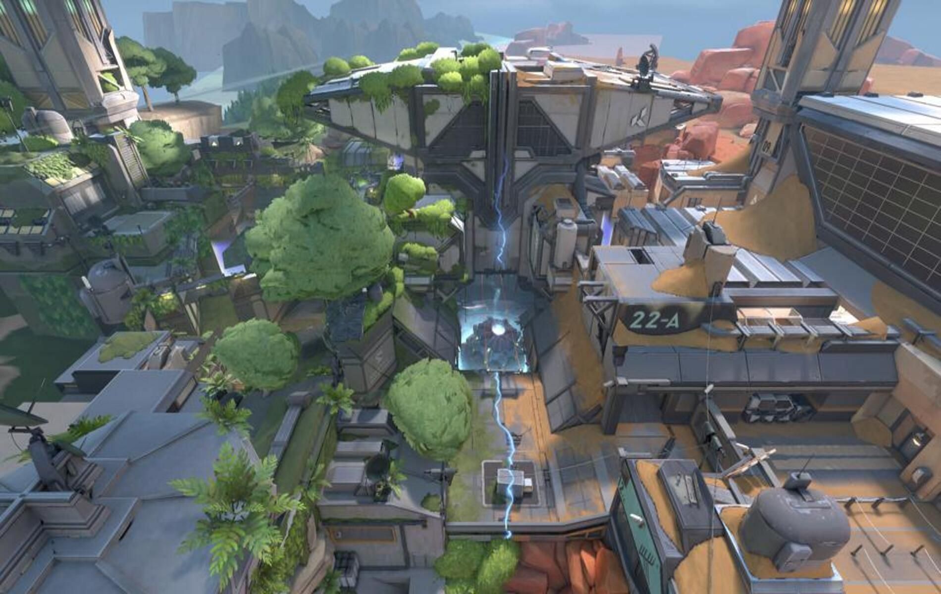 The Fracture map (Image via Riot Games)
