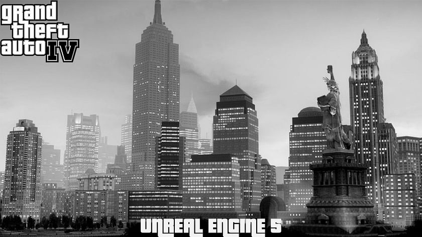 GTA 4 Remake Concept Looks Glorious in Unreal Engine 5