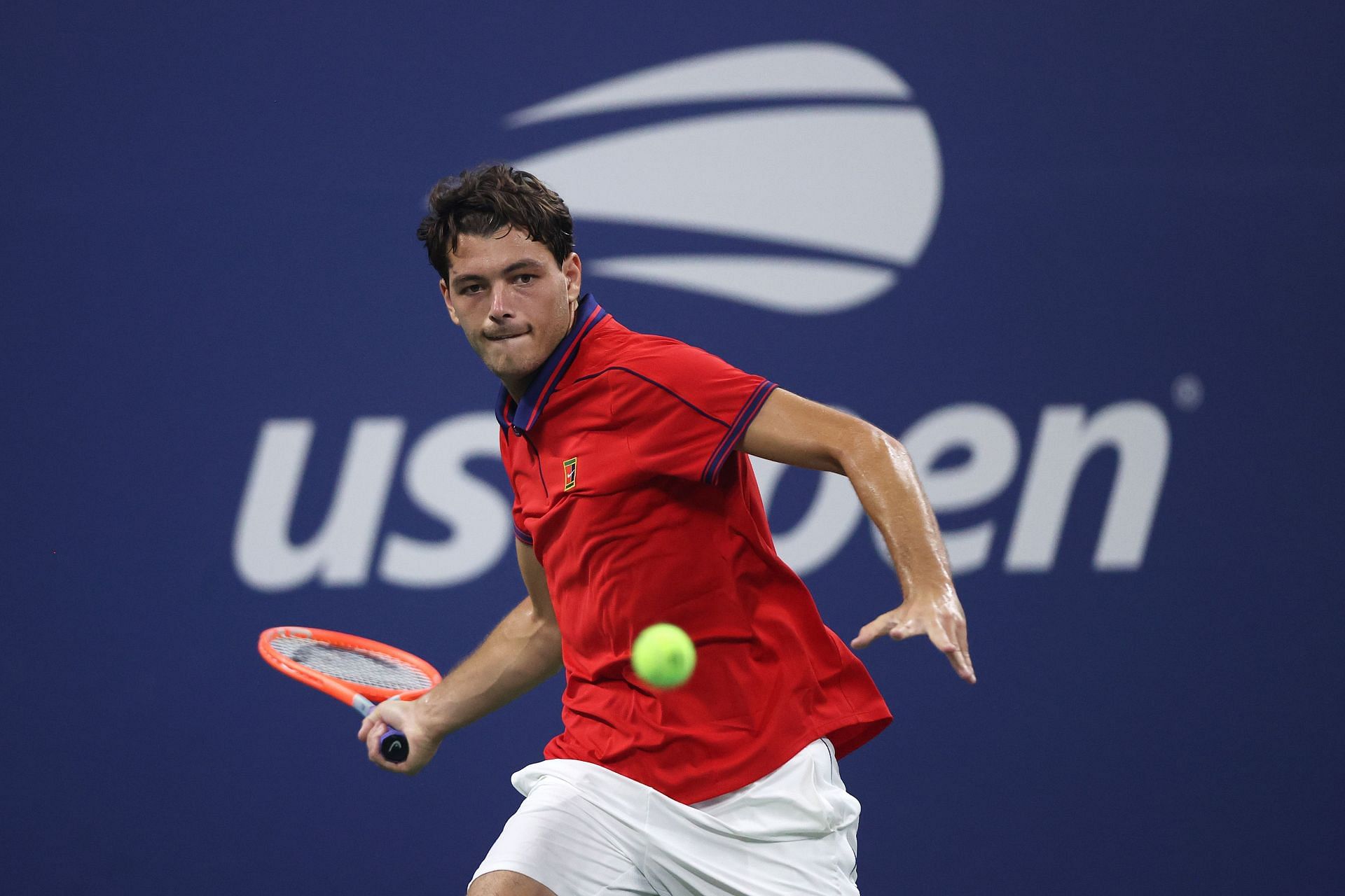 Taylor Fritz at the 2021 US Open.