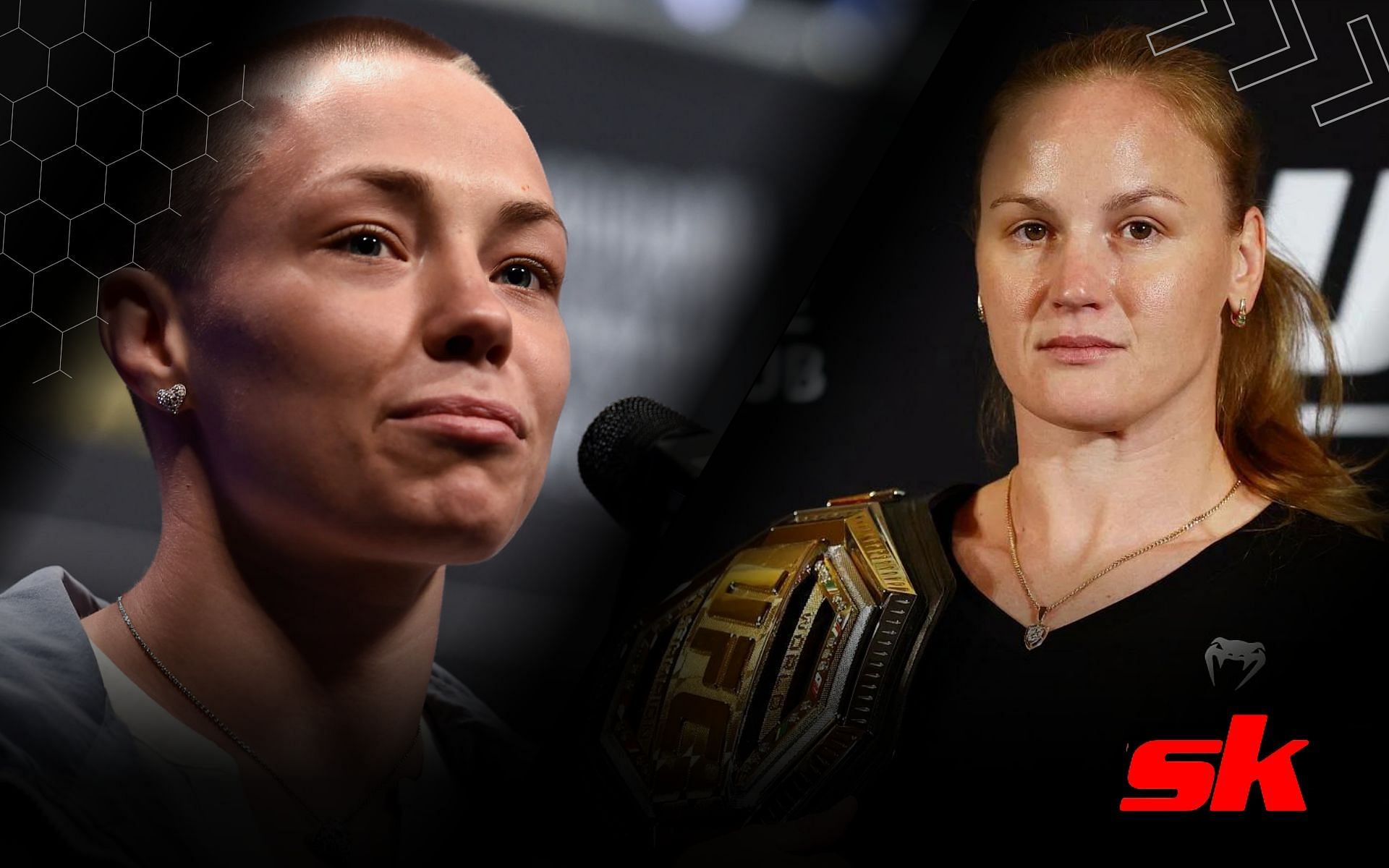 Rose Namajunas unsure about fight against Valentina Shevchenko. [Image credit: Getty Images]