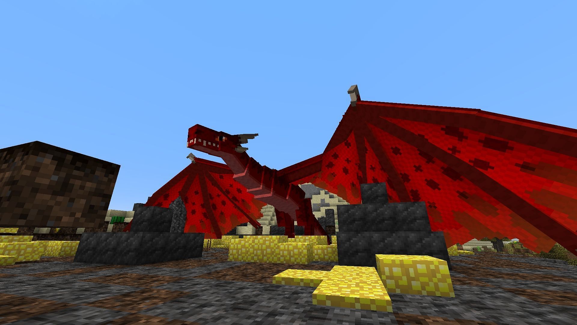 Players can explore all kinds of dragons through several Minecraft modpacks (Image via Retti/u/Scottlw)