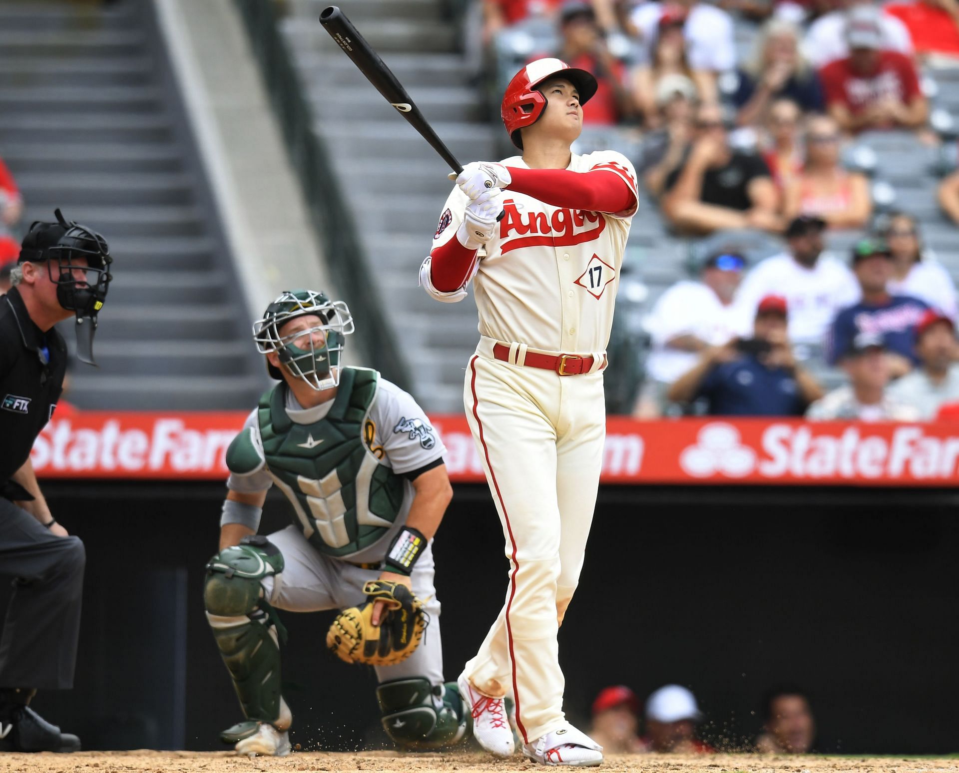 Oakland Athletics v Los Angeles Angels