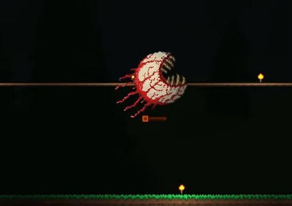 Eye of Cthulhu in Terraria