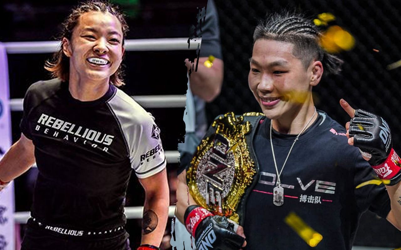 [Photo Credit: ONE Championship] Itsuki Hirata, Xiong Jing Nan