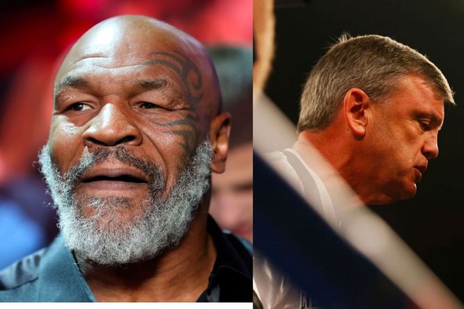 Did a 13-year-old Mike Tyson knockout his opponent?