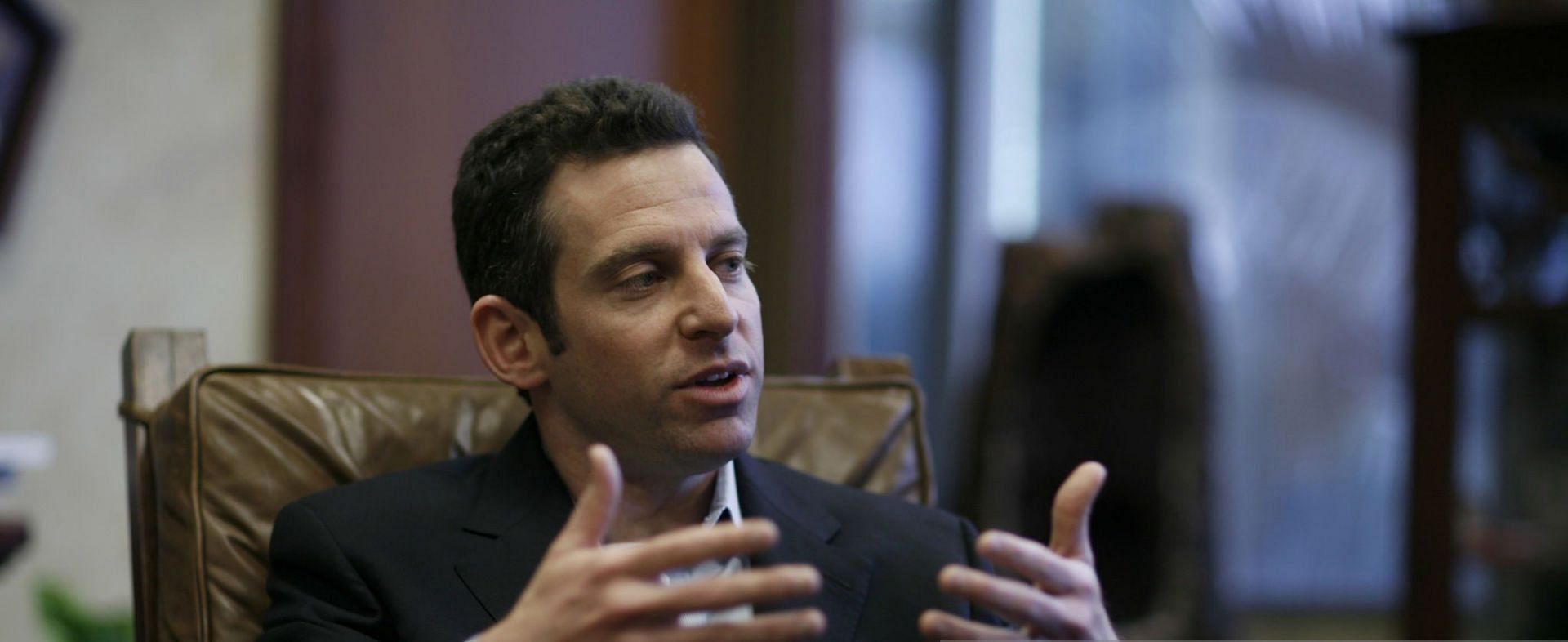 Sam Harris is an American philosopher, author, and podcaster (Image via Getty Images)