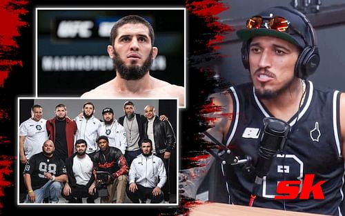 Islam Makhachev (left), Charles Oliveira (right) [Images courtesy of @islam_makhachev on Instagram & Renato Cariani on YouTube]