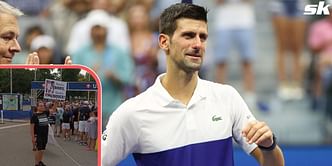 Novak Djokovic fans hold protest in front of Arthur Ashe Stadium ahead of US Open