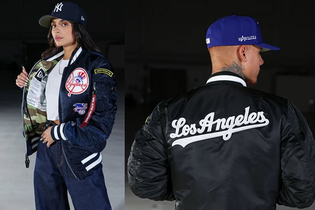 Where to buy MLB x Alpha Industries x New Era baseball-themed 