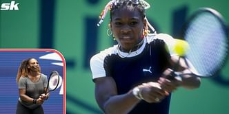 In pictures: Get over beads, Serena Williams practices with diamonds in her hair ahead of the US Open
